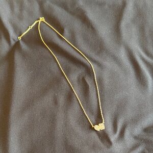 Gold Heart Pendant Necklace - Elegant Women's Jewelry